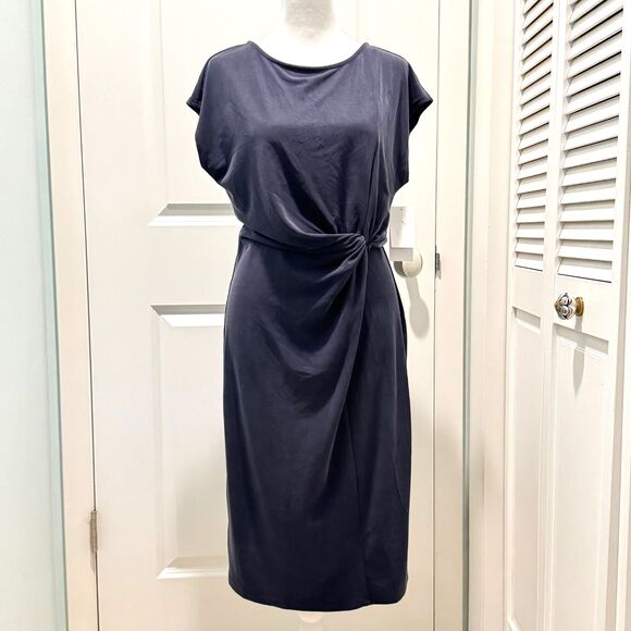 Nordstrom Rack Side Knot Modal Blend Midi Dress, Small - Picture 1 of 5